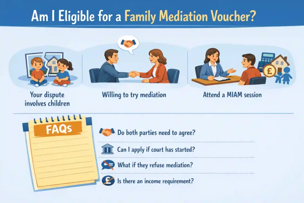 Am I Eligible for a Family Mediation Voucher Stockport?