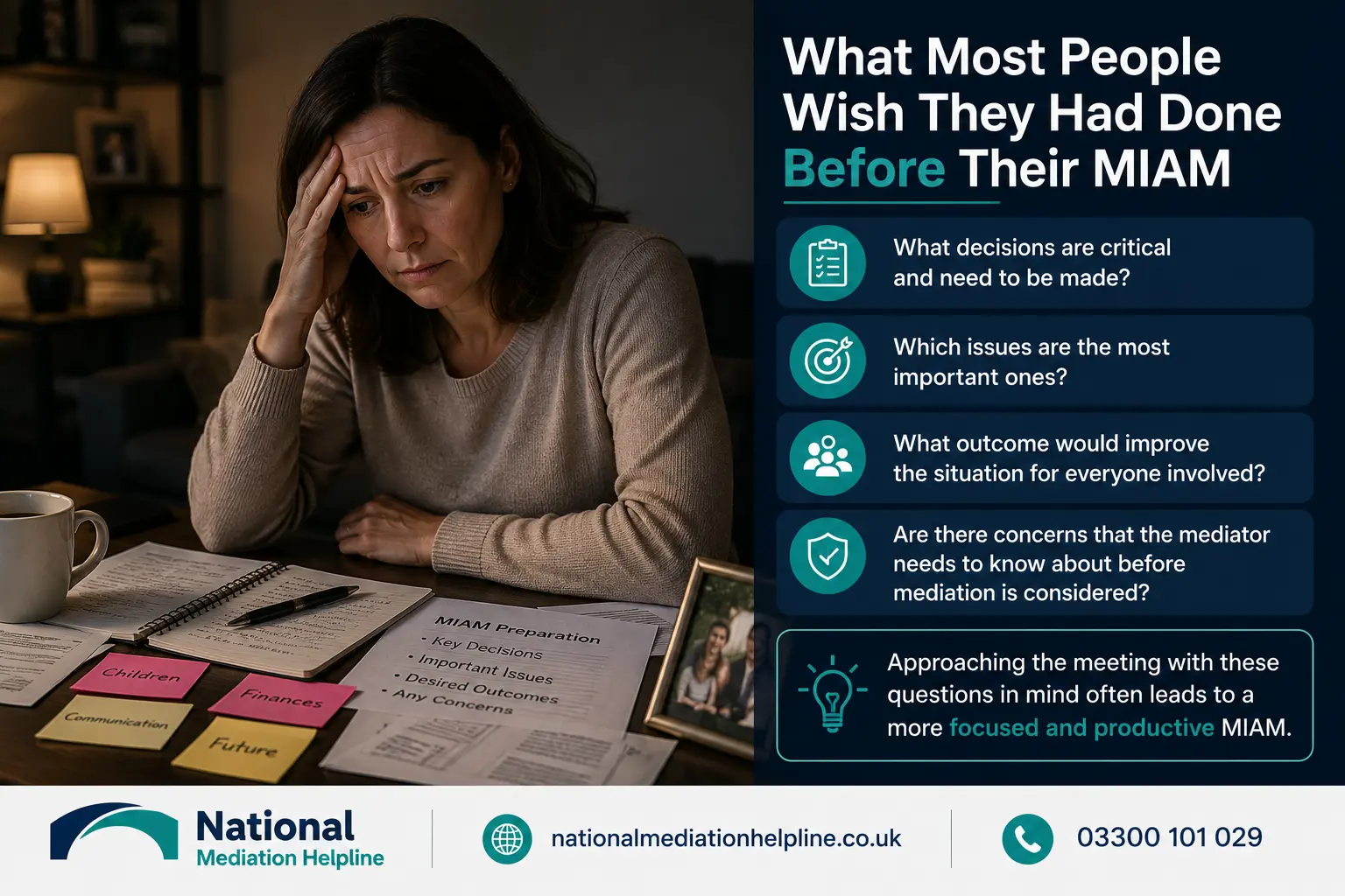 How to prepare for a miam in Stockport What most people miss what should they have done before miam